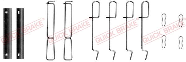 Accessory Kit, disc brake pad